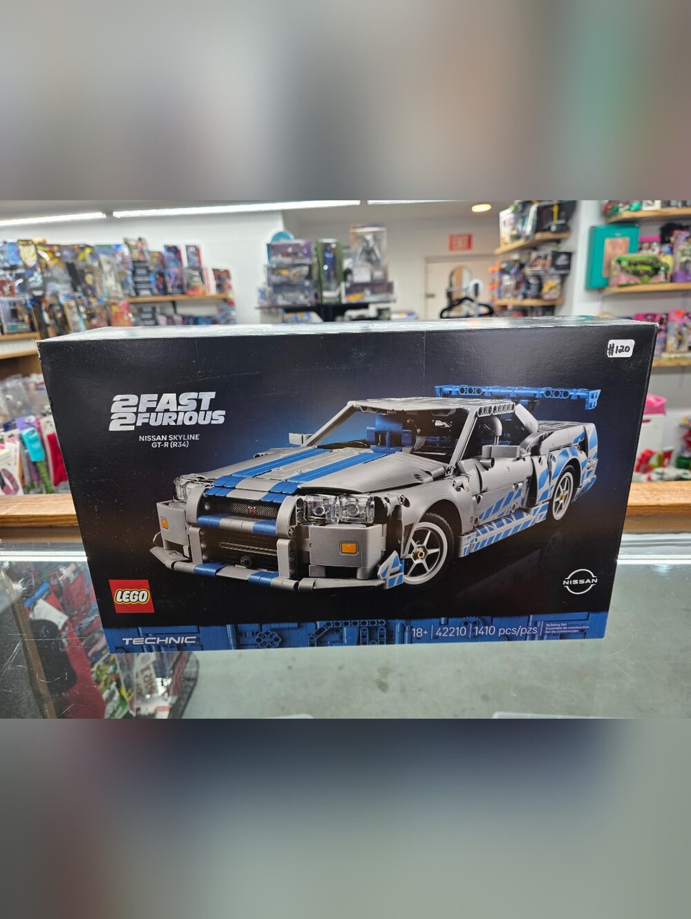 LEGO 42210 2 Fast 2 Furious Nissan Skyline GT-R (R34) New Sealed